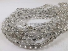 Black Rutile Smooth Round Beads